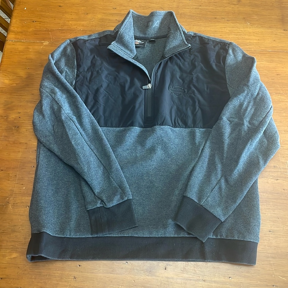 Mens Harley Davidson 1/4 Zip- XL